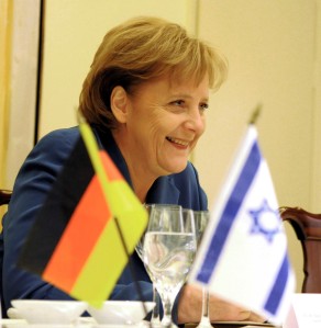 Bundeskanzlerin Angela Merkel in Israel 2008
